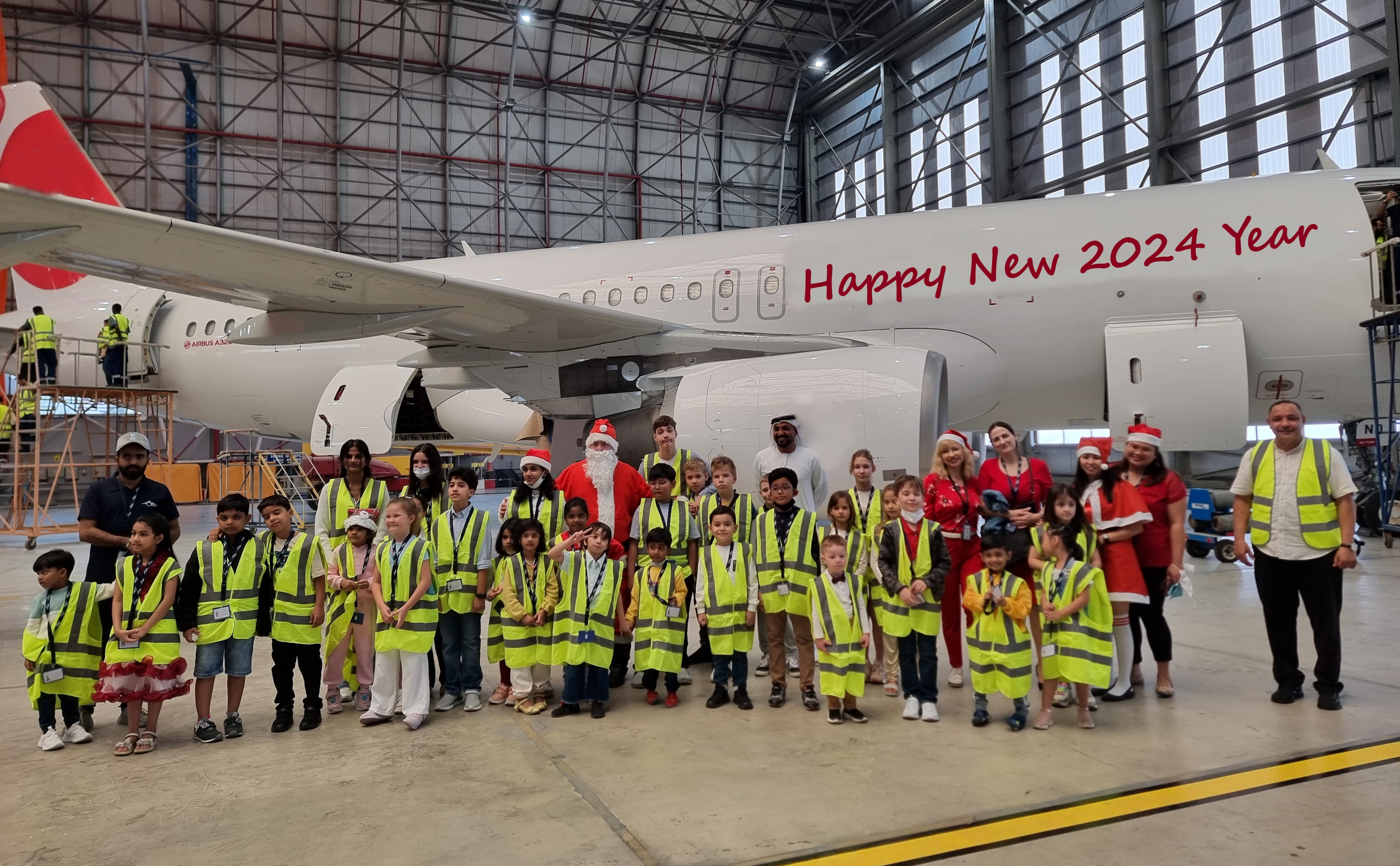 New Year Celebration at GAES: Igniting a Passion for Aviation in the Next Generation